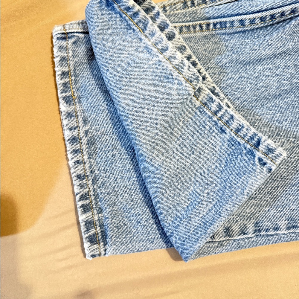 Men’s Wrangler Blue Denim Jeans relaxed fit with Red Label size 44x32